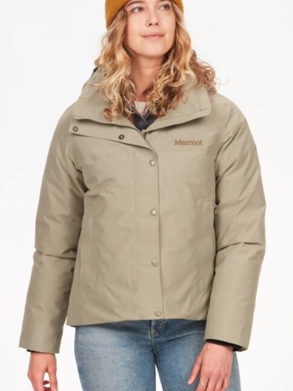 Marmot Chelsea Short Insulated Jacket in Vetiver